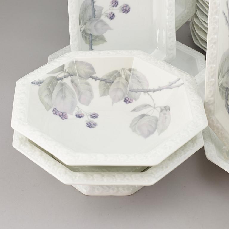 A Rosenthal, Maria Björnbär dinner service, 20th Century. (73 pieces).