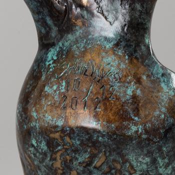 STAN WYS, a bronze sculpture, signed, dated 2012 and numbered 10/12.