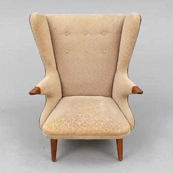 SVEND SKIPPER, a 1960's armchair, Skippers möbler, Denmark.