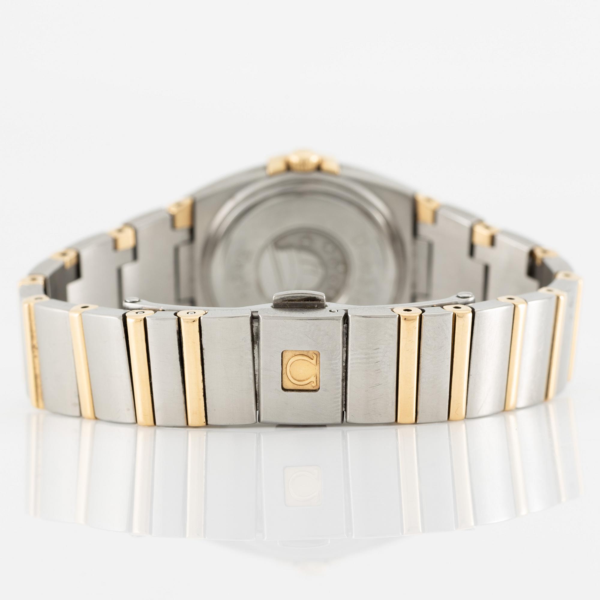 Omega, Constellation, "Double Eagle", wristwatch, 24 mm.