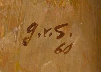 Georges von Swetlik, Färgstudie till ett kvinnoporträtt.