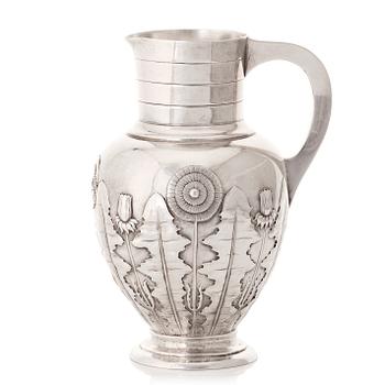 S & M Benzen, kanna, Köpenhamn 1905, Art Nouveau.