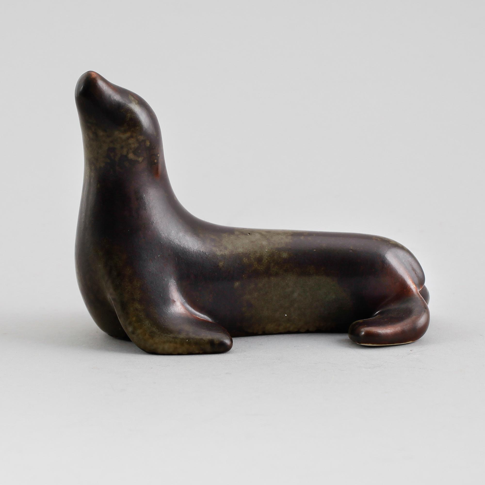 FIGUR, stengods, Gunnar Nylund, Rörstrand.