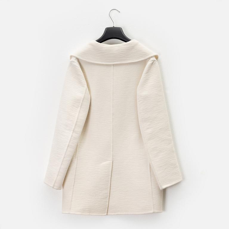 Marc Jacobs, A wool/angora coat, size 0.