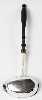 SOPPSLEV, silver, Johan Edvard Bäckström, Söderhamn, 1872.
