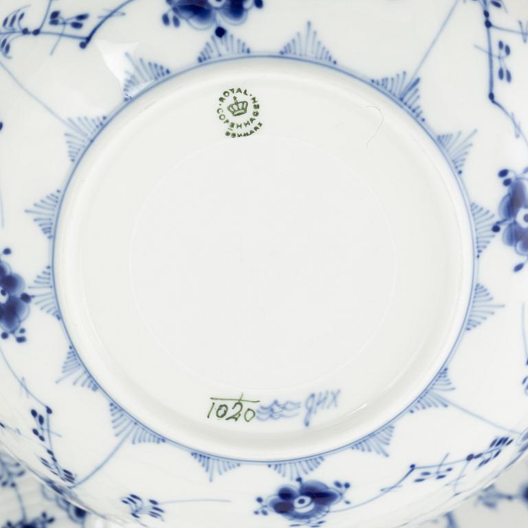 A 30-piece 'Musselmalet' porcelain service, Royal Copenhagen, Denmark.