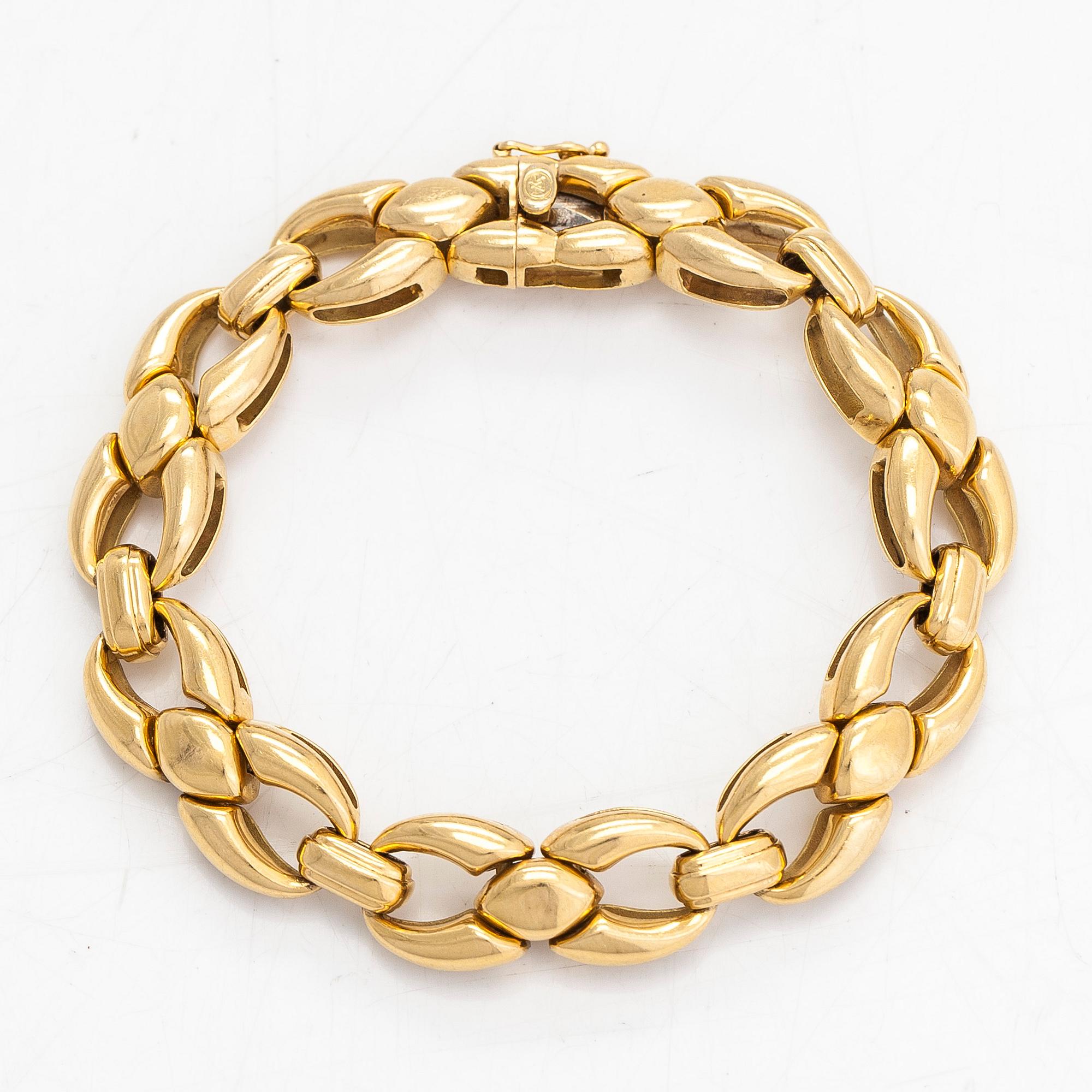 Armband i 18K guld. Schweiz.