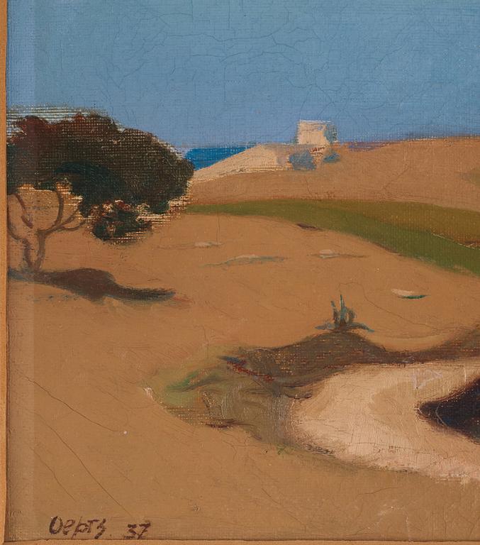 Willem Oepts, "Les Muriers" (Chemin de St-Anthone St Tropez - Var, France)/"Collioure Paysage Pyrinees-Orientales Frontiere Espagnole".