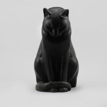 SKULPTUR, gjutjärn, "Jönssons katt", Anders Jönsson, Firma Svenskt Tenn, formgiven 1915.