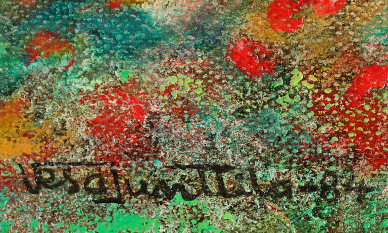 VESA JUNTTILA, olja på duk, sign och dat -84.