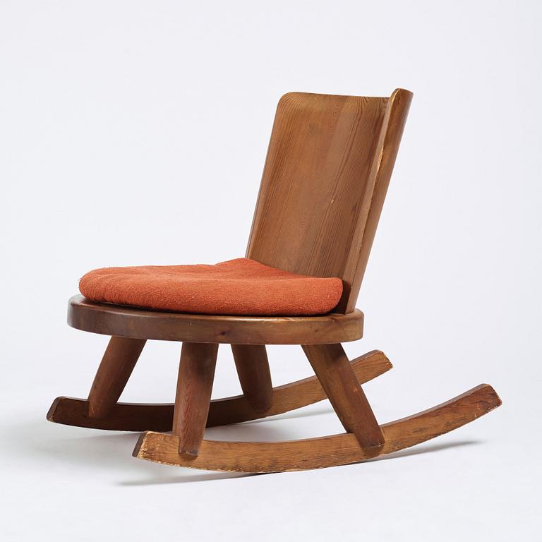 Steneby Hemslöjdsförening, a rocking chair, 1930-40s.