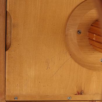 A Swedish Modern elm sewing table, Svenska Möbelfabrikerna, Bodafors, 1940's.