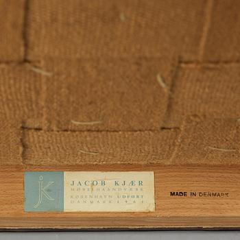 Jacob Kjaer, A Jacob Kjaer mahogany chair, Jacob Kjaer Møbelhaandvaerk, Copenhagen, Denmark ca 1960.