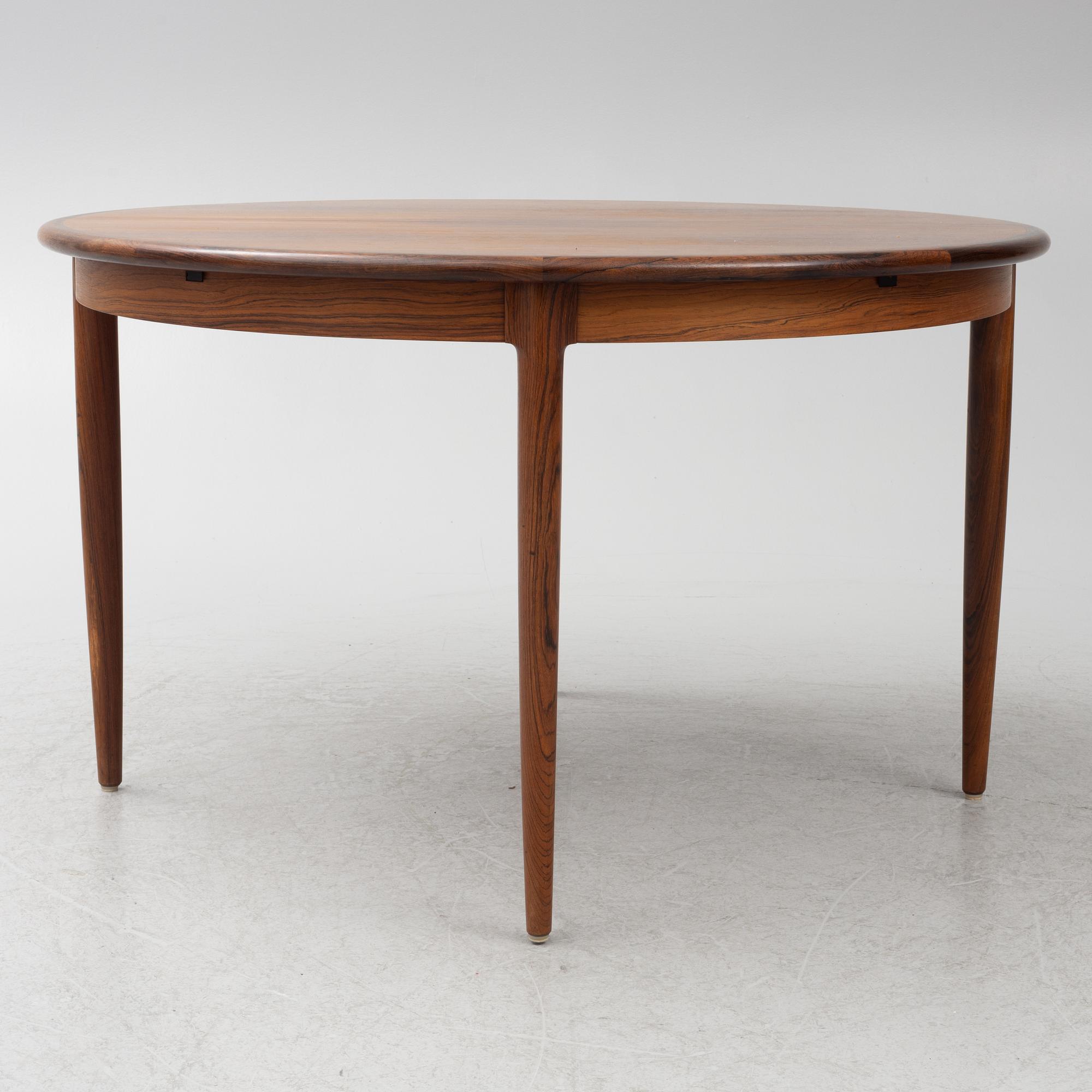 A dining table, Denmark, 1960s.