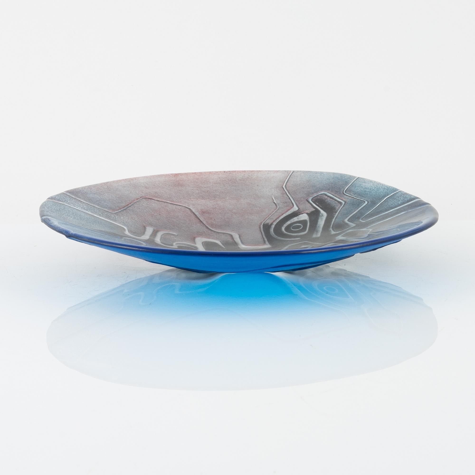 Mats Jonasson, bowl, Målerås, Sweden, signed.