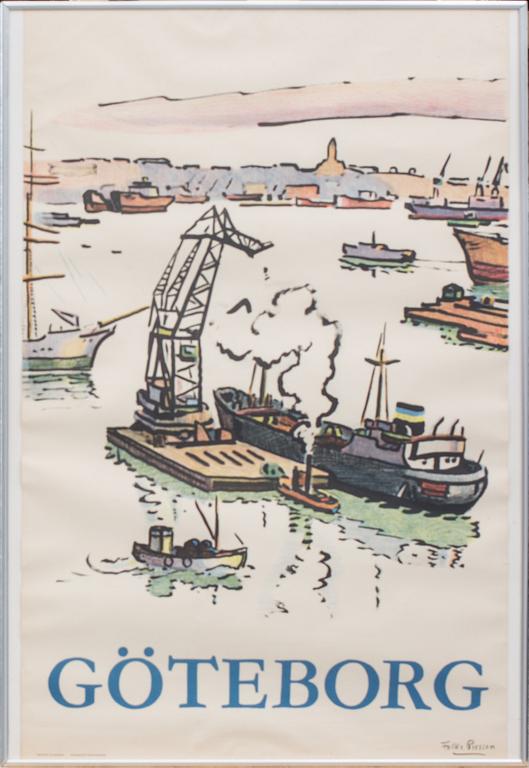 AFFISCH, "Göteborg", Folke Persson, efter.