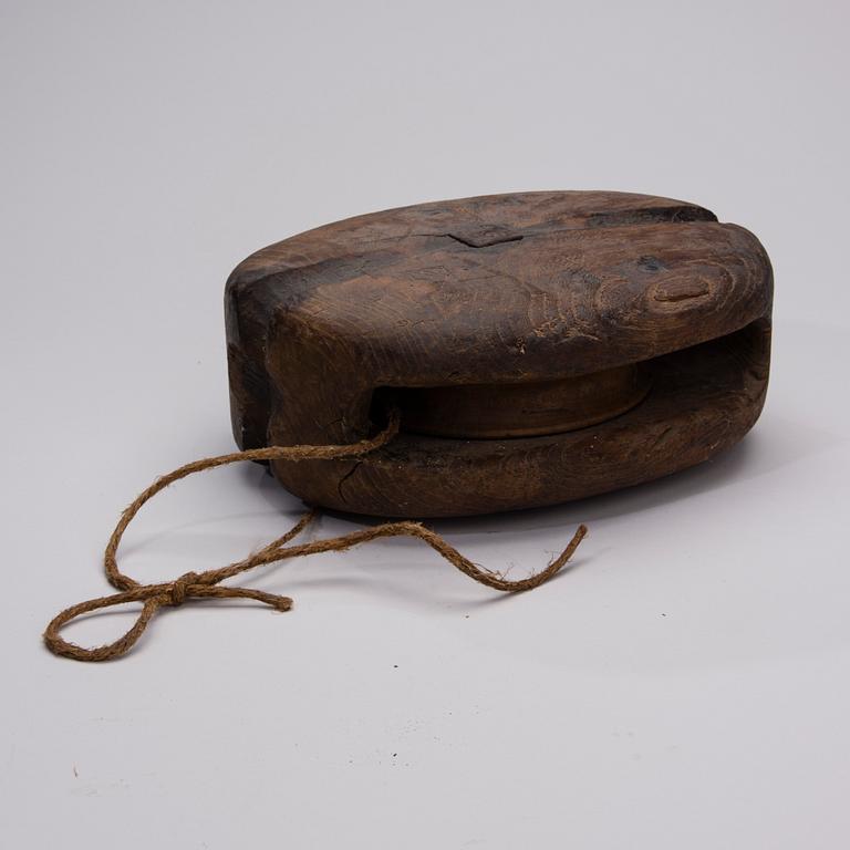 BLOCK, trä, 1800-tal.