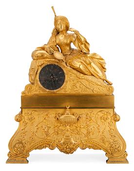 39. A MANTEL CLOCK.