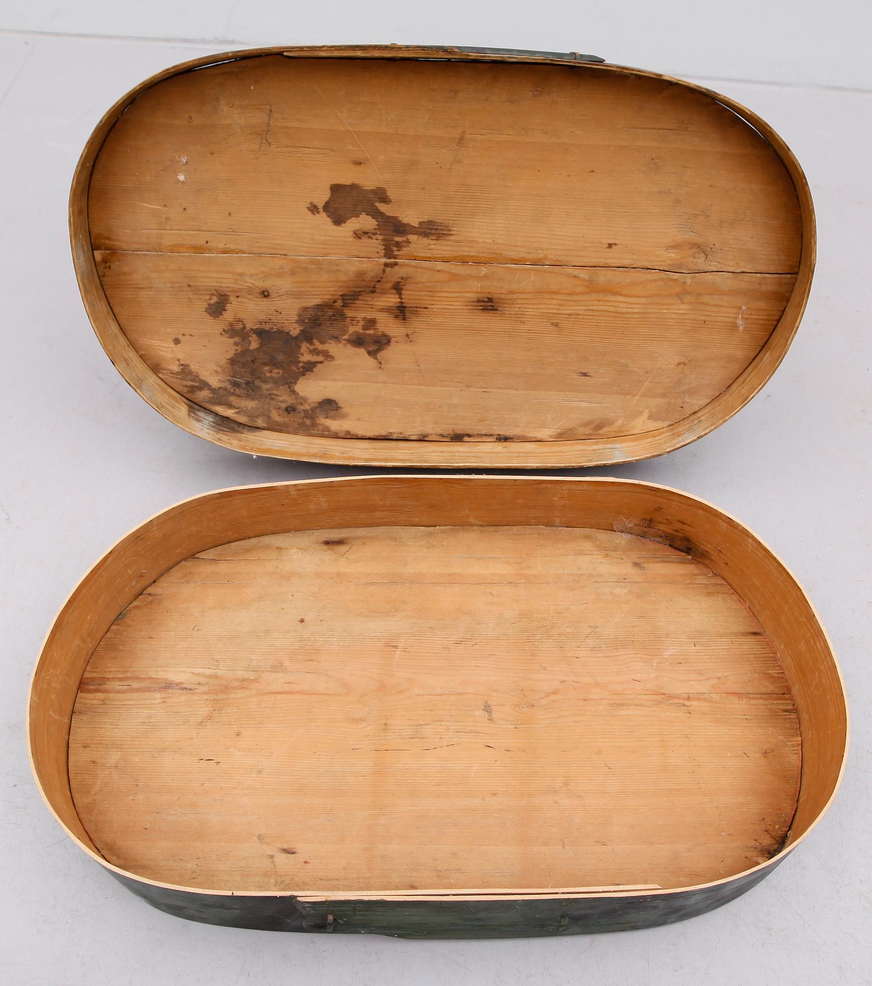 FÄRDSKRIN, allmoge, svepteknik, daterad 1799.