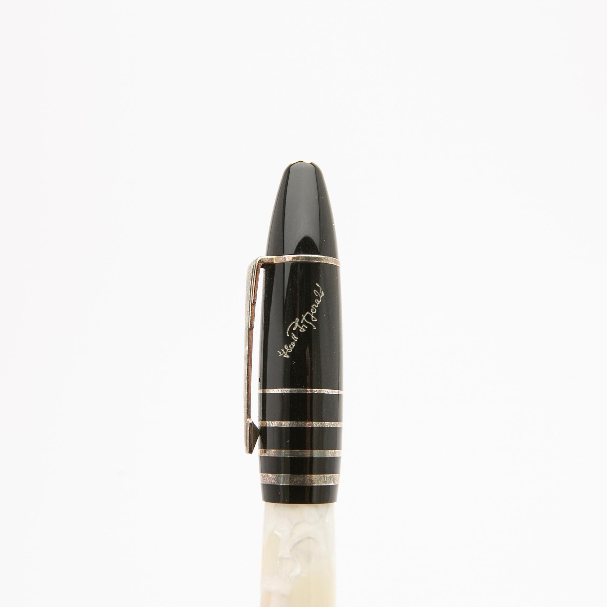 Montblanc, fountain pen, Writer's Edition, “F. Scott Fitzgerald”, Germany, 2002.