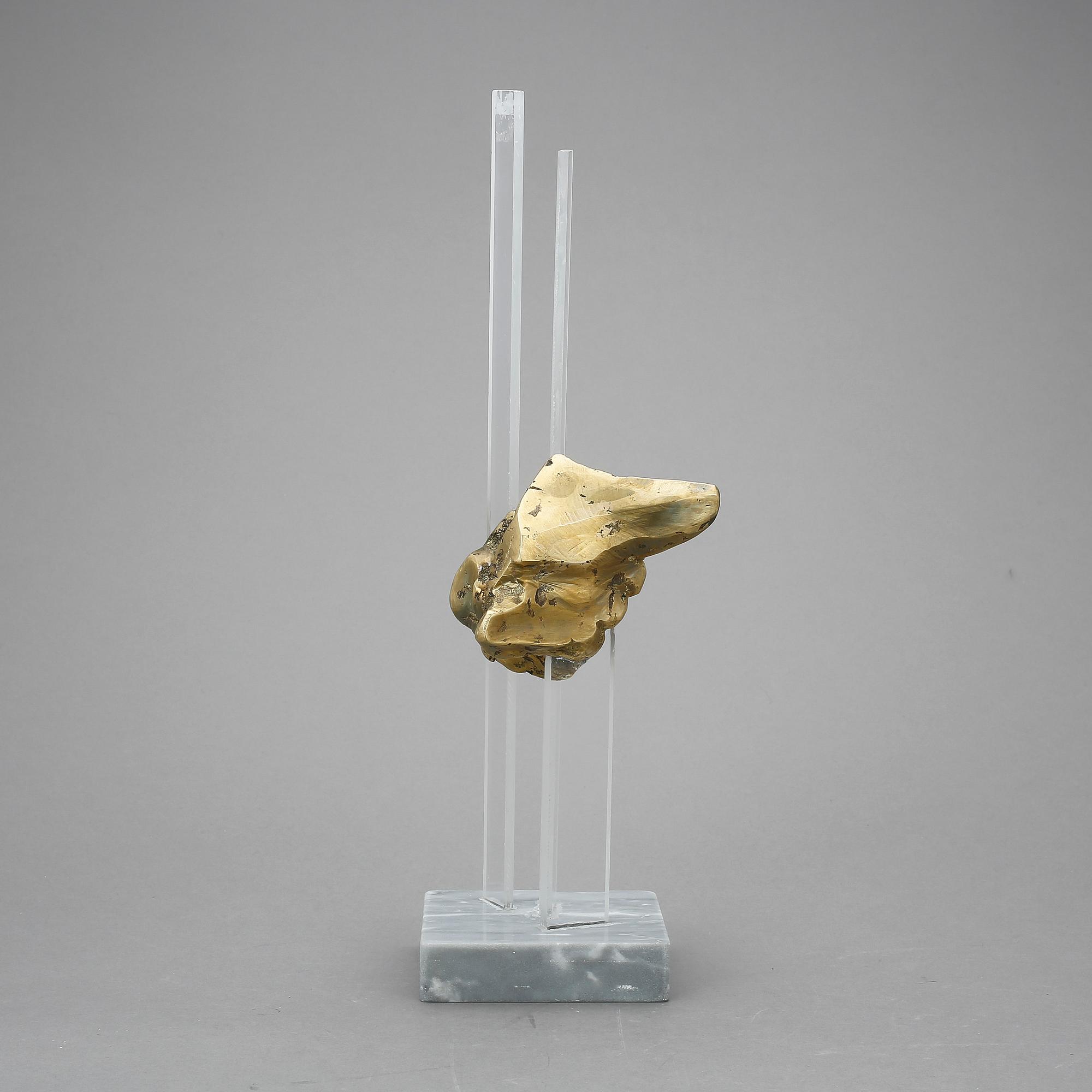 FOLKE TRUEDSSON, skulptur, brons. Signerad.