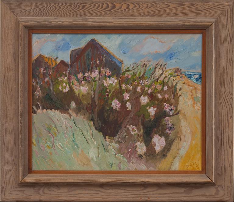 FELIX HATZ, olja på pannå, signerad. och daterad -46.