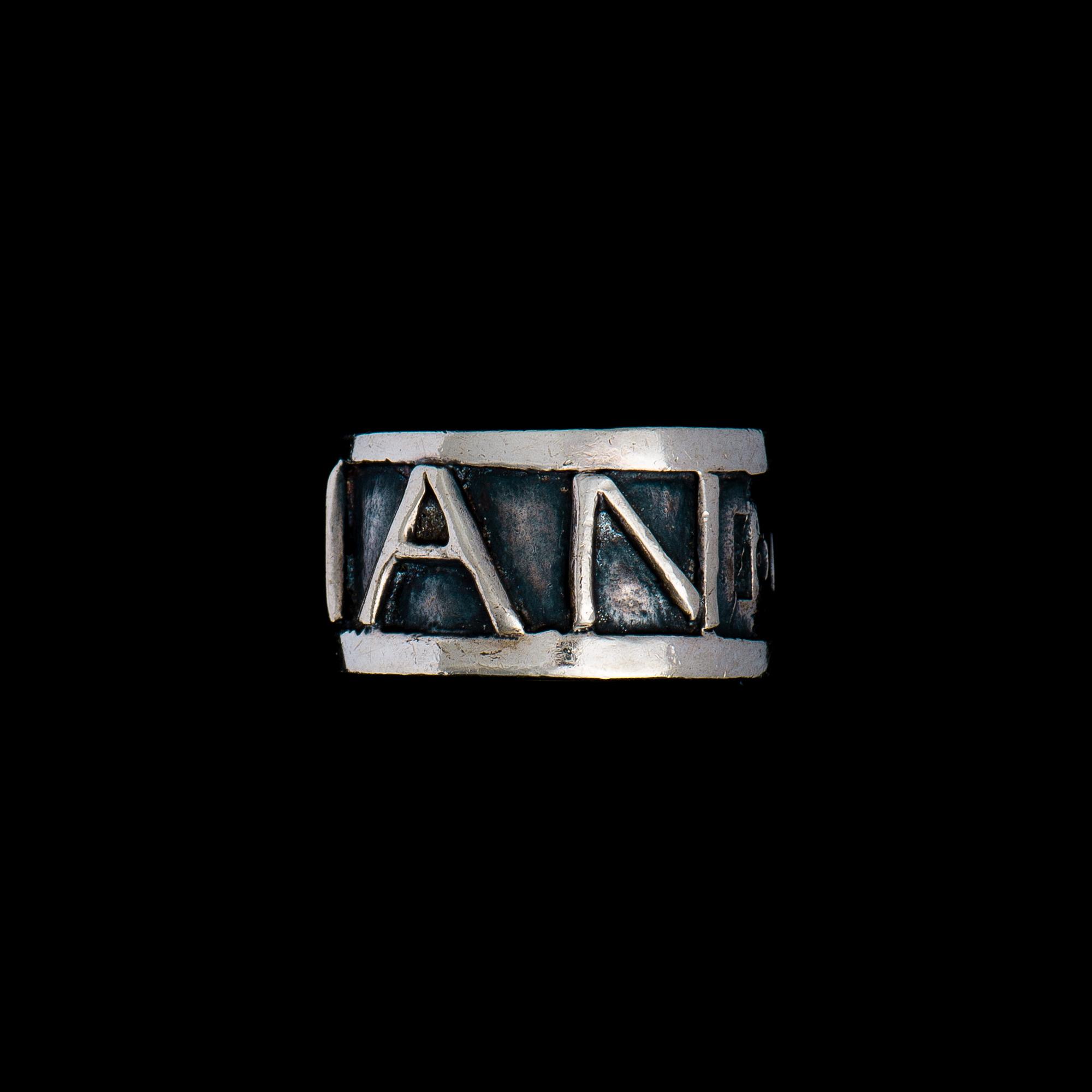 RING, Efva Attling, silver.