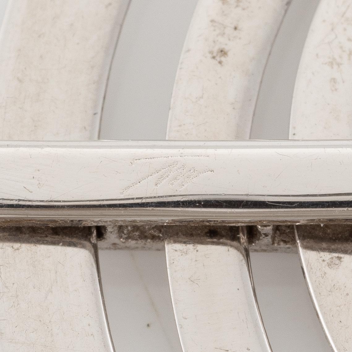 Tapio Wirkkala, pendant with chain "Silvermoon", sterling silver, for Kultakeskus.