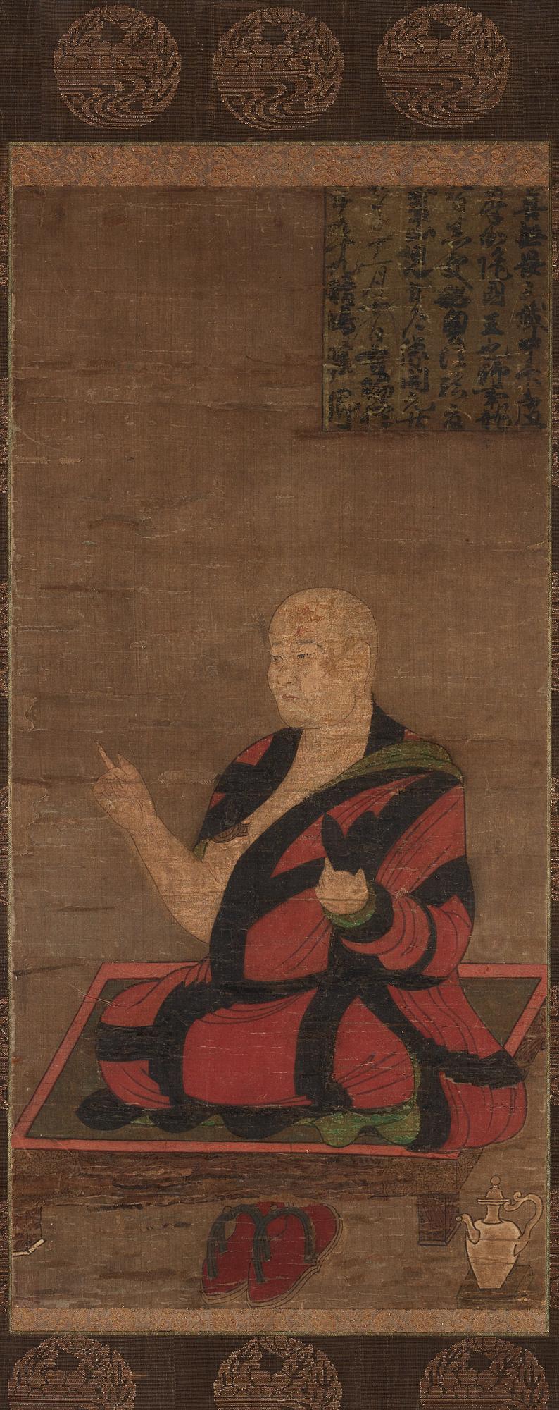 A Chinese or Japanese Tang-style copy of an older Chinese painting, presumably 11-13th Century.