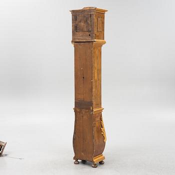 A longcase clock, Germany, 18th/19th Century.