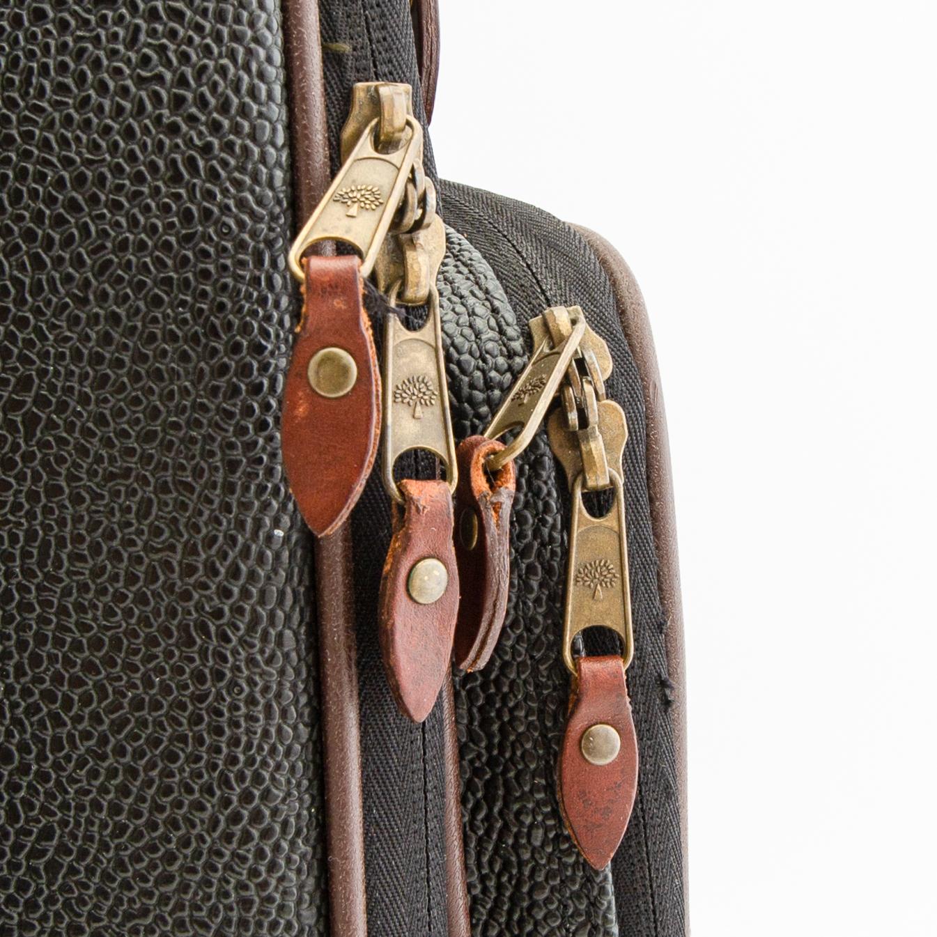 Mulberry, vintage suitcase.