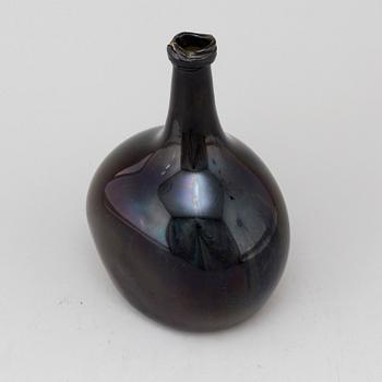 FLASKA, glas, 1700-tal.