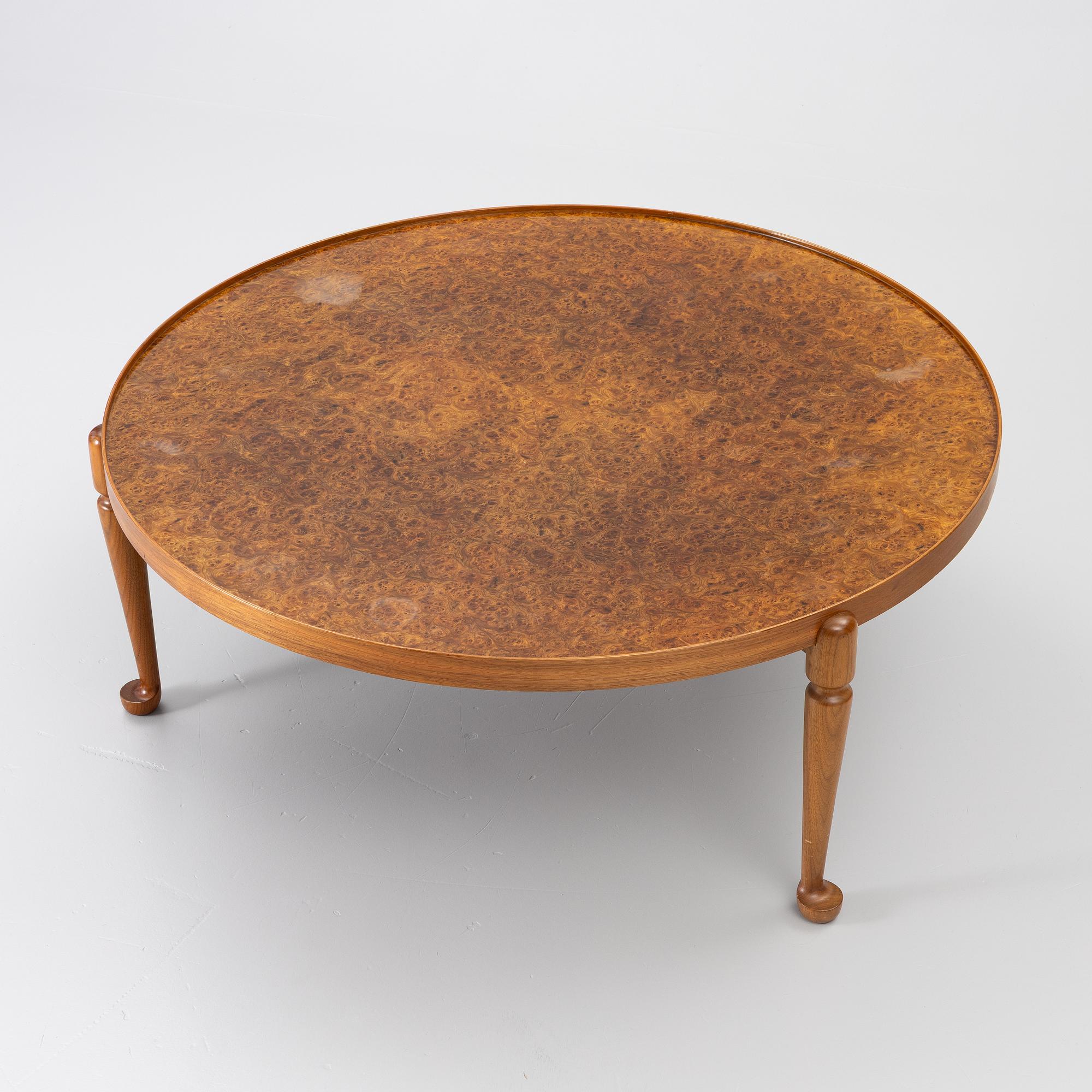 Josef Frank, Coffee table, model 2139, Firma Svenskt Tenn, after 1985.