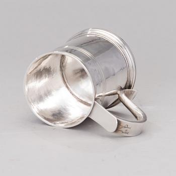 MUGG, sterling silver, Dublin, Irland 1736.