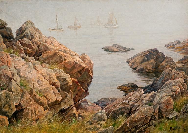 Berndt Lindholm, KALASTAJAT AAMU-USVASSA.