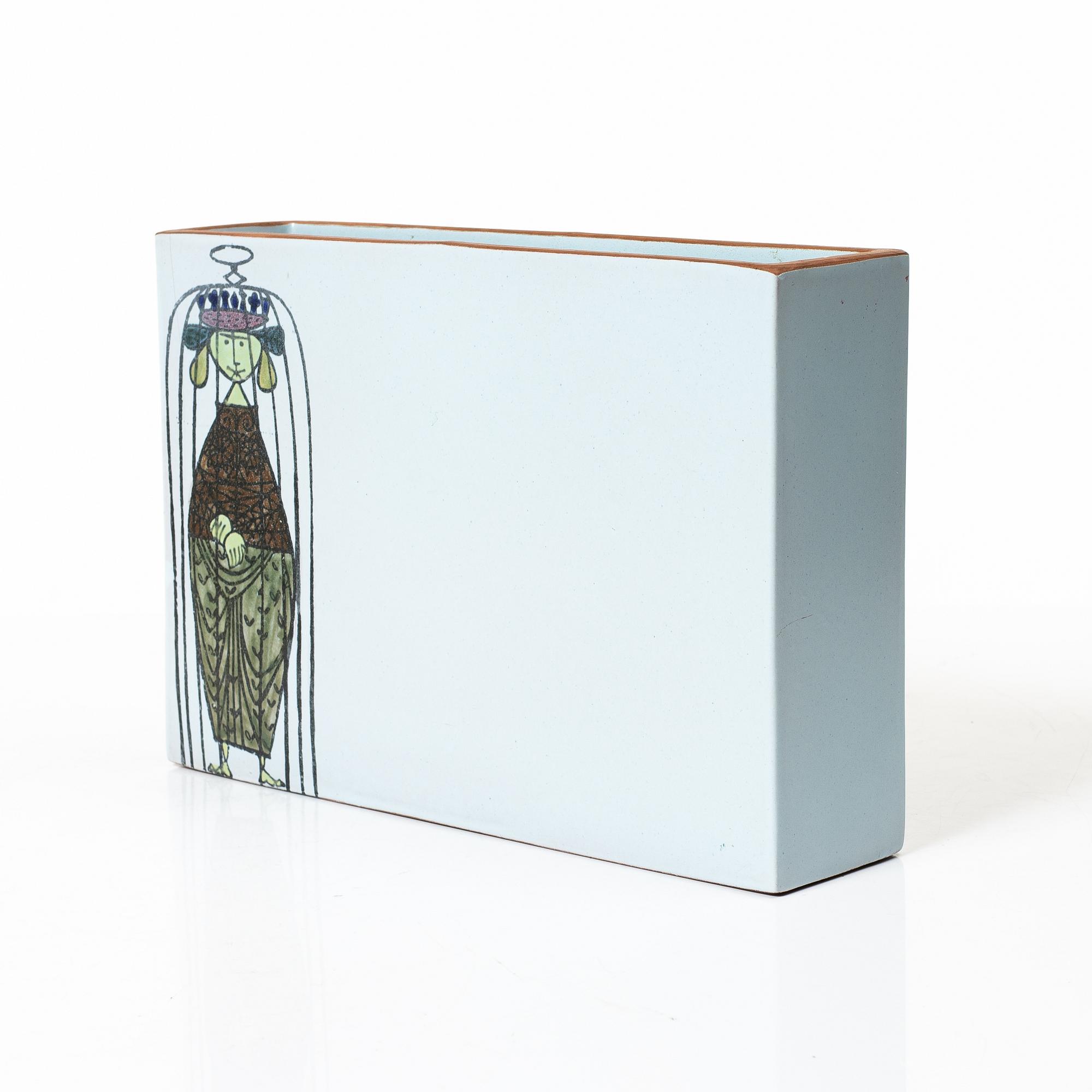 Stig Lindberg, vas, "Karneval", Gustavsberg Studio.