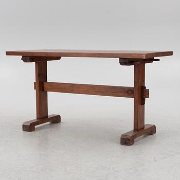 Carl Malmsten, A stained pine table, 20th century.