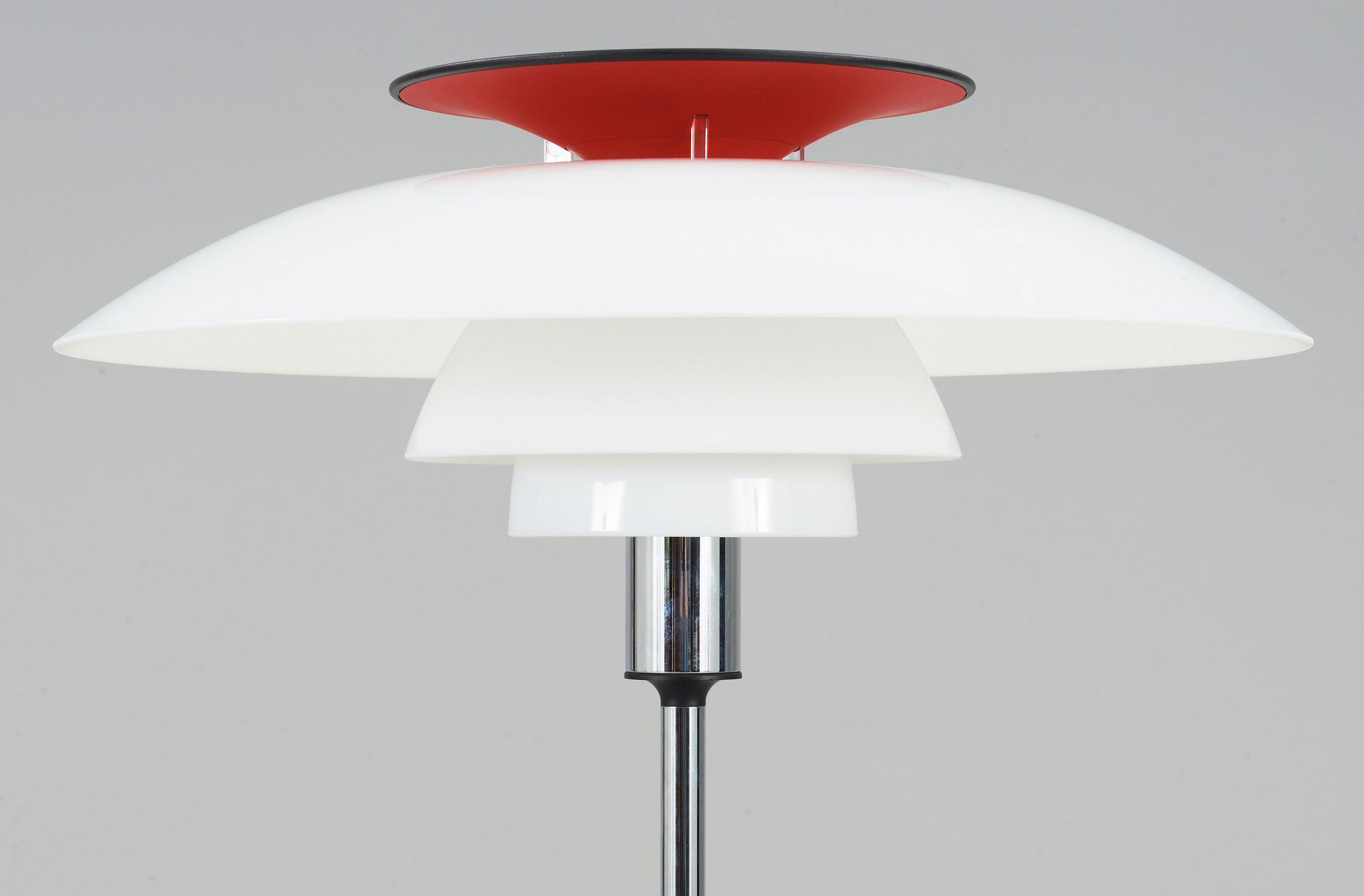 GOLVLAMPA, "PH 80", Poul Henningsen, Louis Poulsen, Danmark.