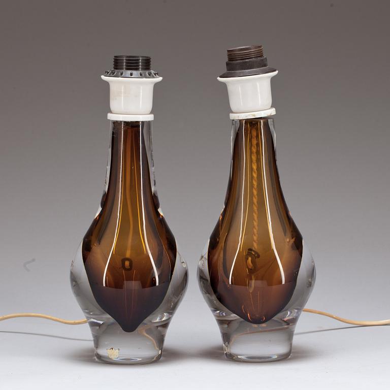 BORDSLAMPOR, ett par, Mona Morales-Schildt, Kosta.