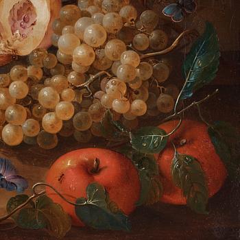 Johann Nepomuk Mayrhofer, Fruit Still life, a pair.