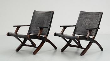 FÄLLSTOLAR, ett par. Trol Mexiko.