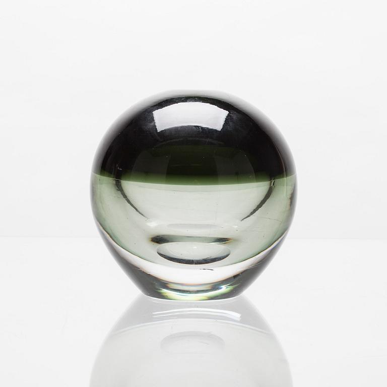 SKULPTUR, glas, "Tantrapallo", signerad Timo Sarpaneva Iittala -56.