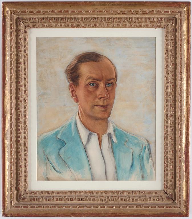 Nils von Dardel, Självporträtt.