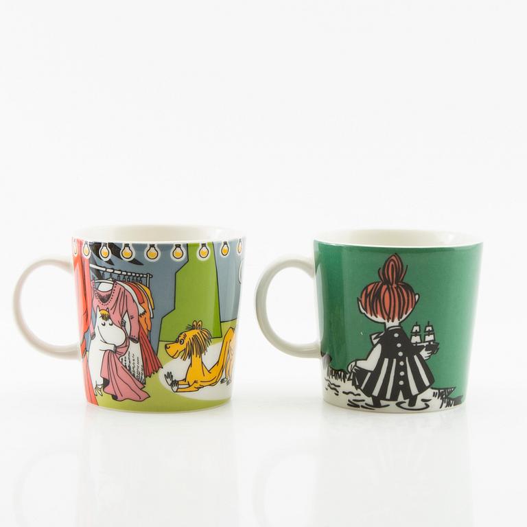 Mugs 8 pcs Moomin characters/Moomin Arabia Finland.