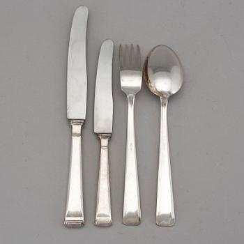 BESTICK, 144 delar, nysilver, Solingen Oka, Tyskland, 1900-talets mitt.