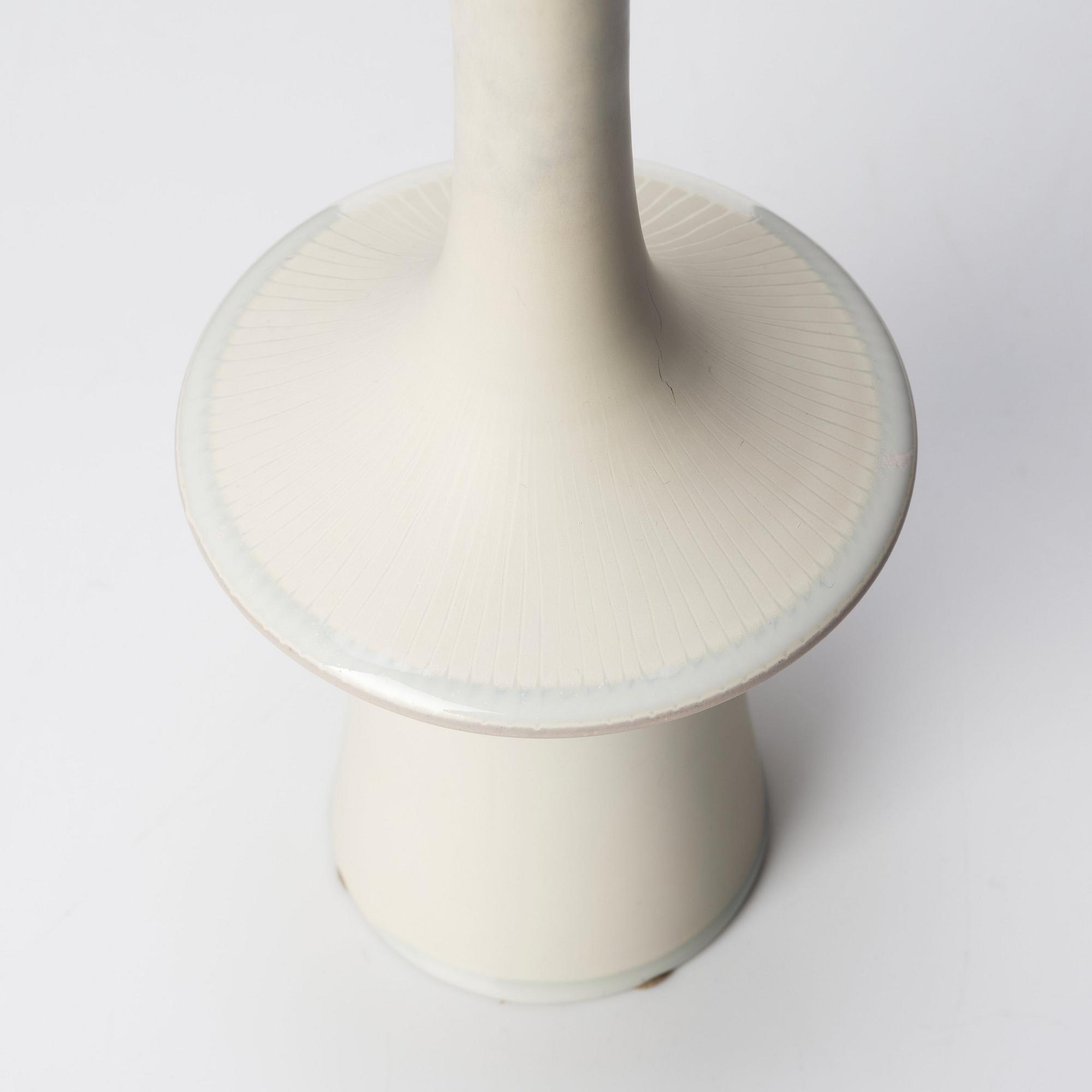 Stig Lindberg, a stoneware vase, Gustavsberg studio, Sweden 1962.
