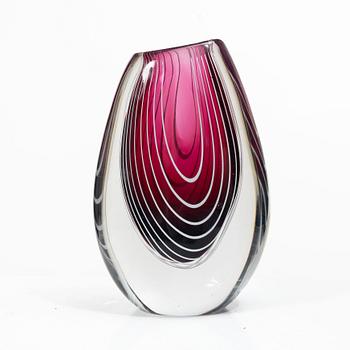Vicke Lindstrand, vas, glas, Kosta, modell 1114, 1950-tal.