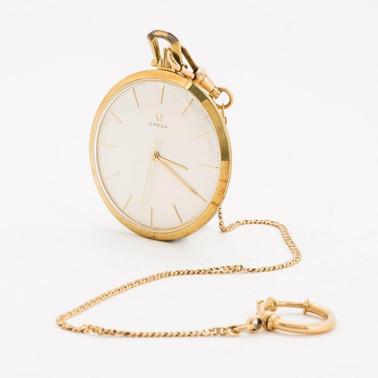 Omega, pocket watch, 44 mm.