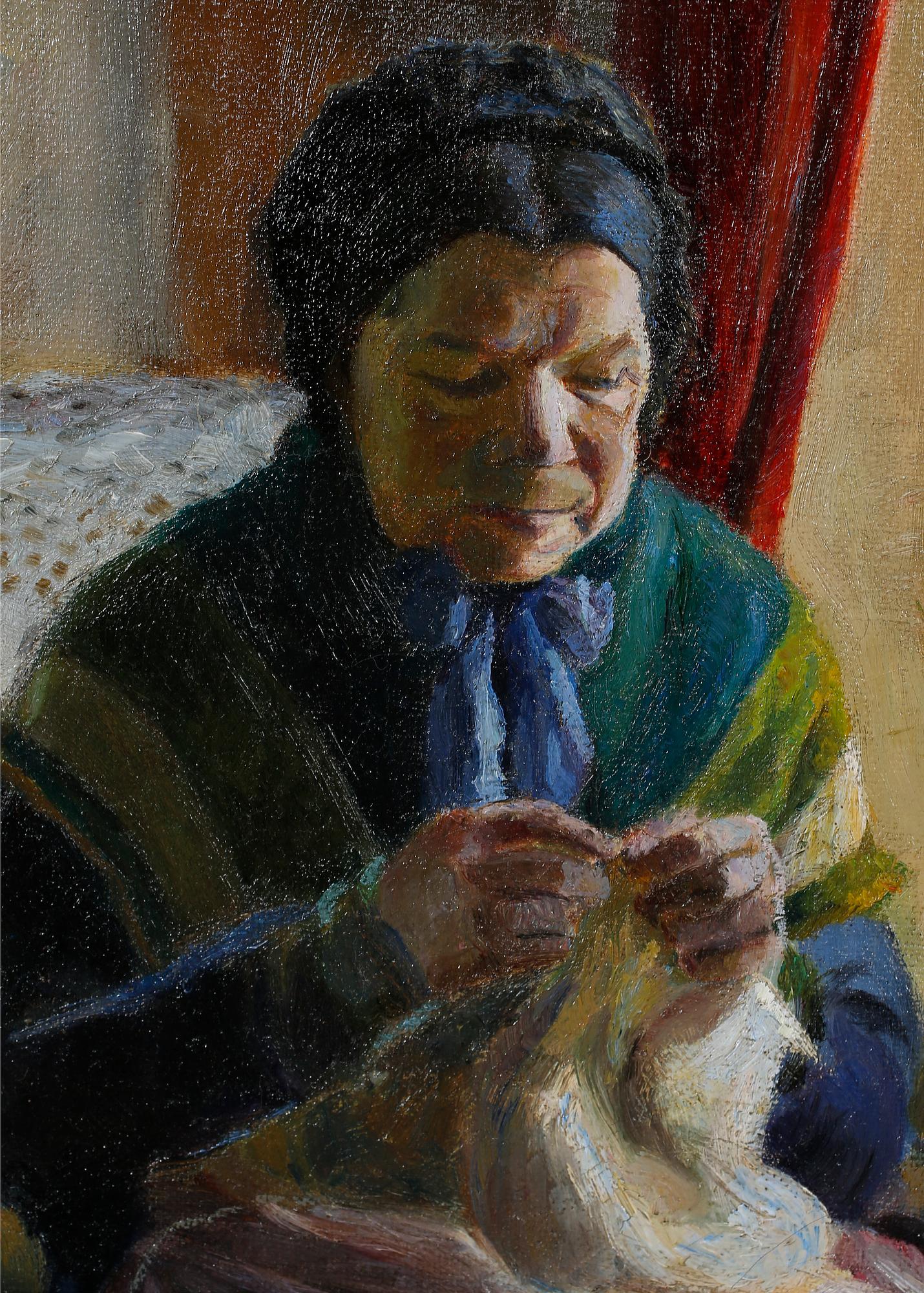 POUL FRIIS NYBO, oil on canvas, signed and dated 93.