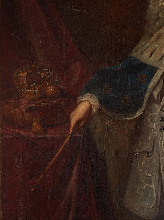 Georg Engelhard Schröder, hans krets, "Fredrik I av Sverige" (1676-1751).
